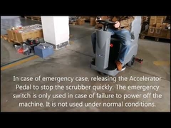 Ηλεκτρονική οδήγηση σε καθαριστή δαπέδου για ανθεκτικά εμπορικά δάπεδα