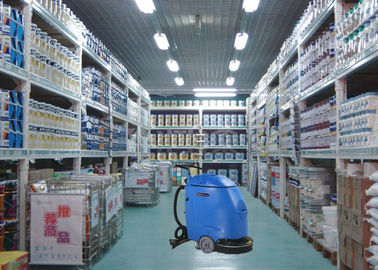 Μπλε ημι αυτόματη συμπαγής μηχανή τριφτών πατωμάτων για το φαρμακείο/την αποθήκη